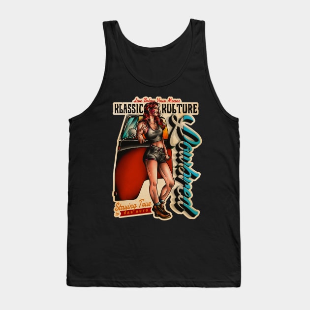 Lowbred - Live Below Your Meangs Tank Top by Don Chuck Carvalho